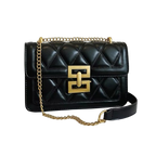 Bolsa Couro Crossbody Mini Glitter