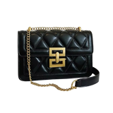 Bolsa Couro Crossbody Mini Glitter